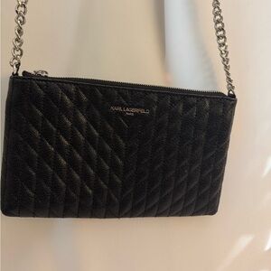 Karl Lagerfeld Paris Black Crossbody Bag